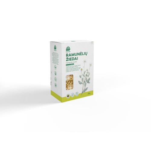 ŠVF žolelių arbata RAMUNĖLIŲ ŽIEDAI, 25g