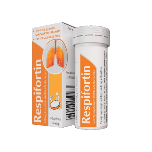 Respifortin 600mg šnypš.tab.N10
