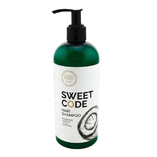 GOOD MOOD kokosų šampūnas visų tipų plaukams SWEET CODE, 400ml -  