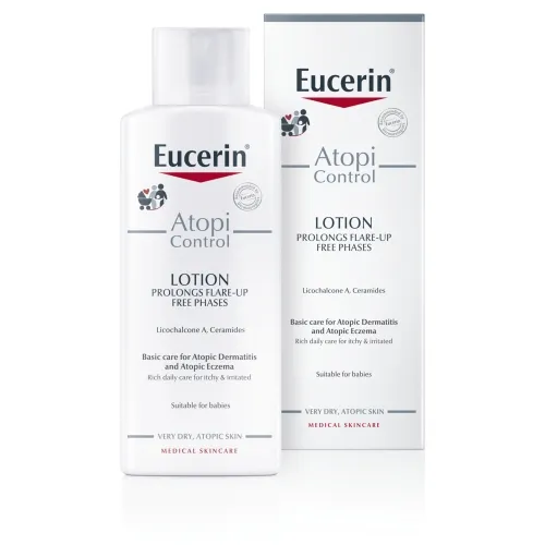 EUCERIN kūno losjonas atopinei odai ATOPICONTROL, nuo 3 mėn., 250ml