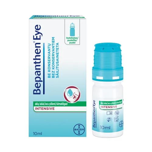 Bepanthen Eye Intensive akių lašai 10ml
