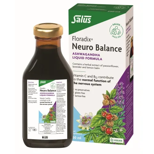 FLORADIX skysta formulė su ašvaganda NEURO BALANCE, 250ml