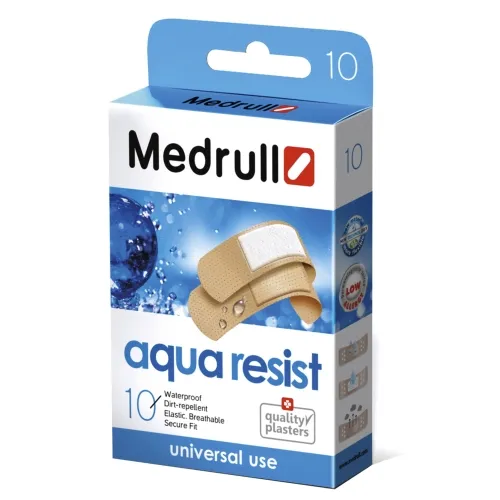 Medrull vandeniui atsparūs pleistrai Aqua Resist, 10vnt. -  