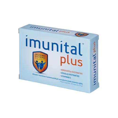 IMUNITAL PLUS, 30 kapsulių