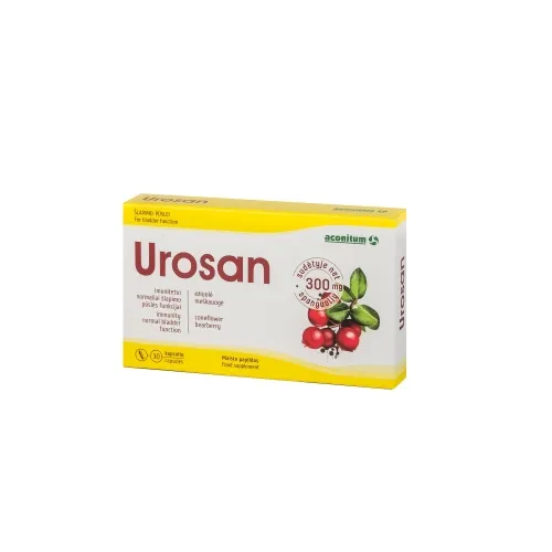 Product image of ACONITUM UROSAN, 30 kapsulių