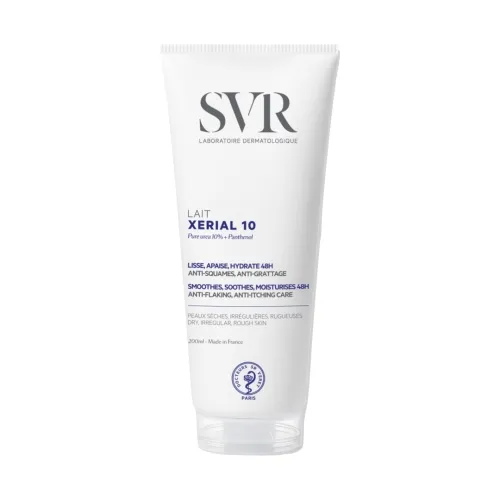 SVR XERIAL 10 LAIT kūno kremas su grynuoju šlapalu (10 %), 200ml
