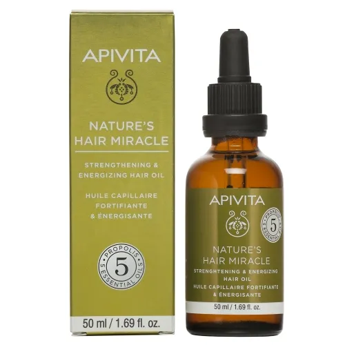 APIVITA plaukų aliejus HAIR MIRACLE, 50ml