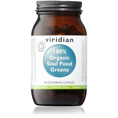 VIRIDIAN 100% ORGANIC SOUL FOOD GREENS, N90 -  