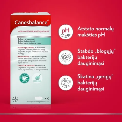 CANESBALANCE makšties ovulės, N7 -  3
