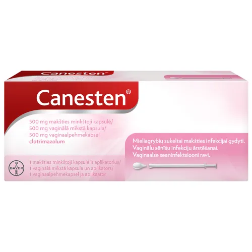Canesten 500mg makšt. caps. N1