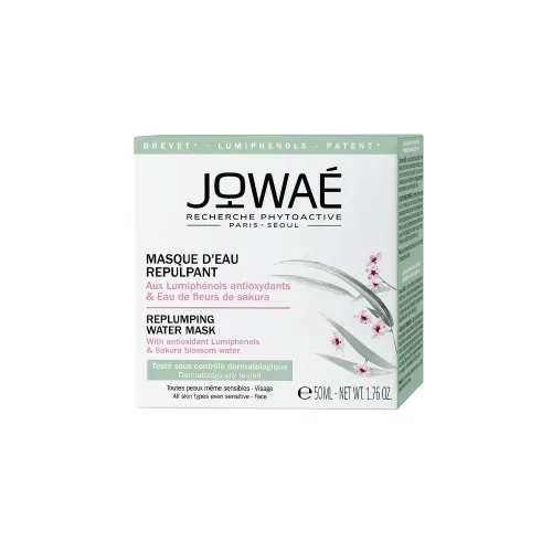 JOWAE atkuriamoji, drėkinamoji veido kaukė su sakurų hidrolatu, 50ml -  