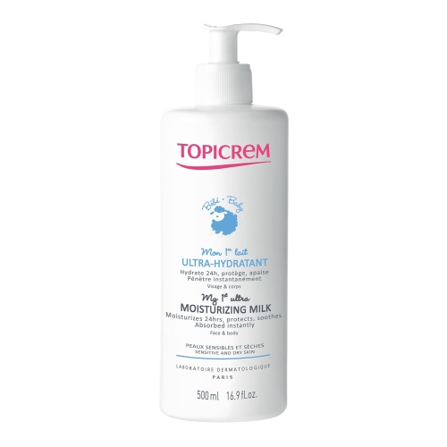 TOPICREM drėkinamasis losjonas nuo pirmų dienų BABY, 500ml -  2