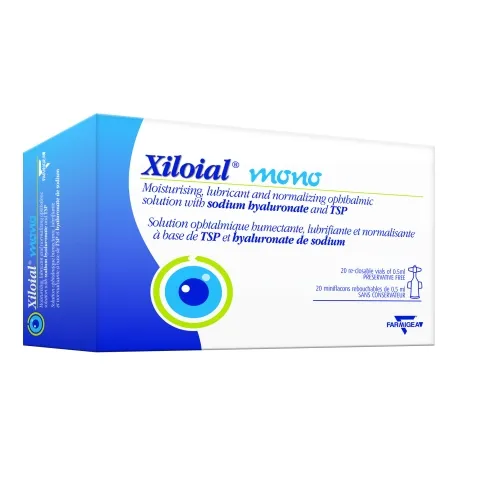 Xiloial akių lašai dozėmis 20 x 0.5ml -  