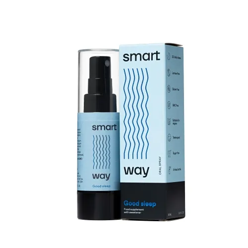 SMART WAY GOOD SLEEP, purškiamas maisto papildas su melatoninu, 30ml