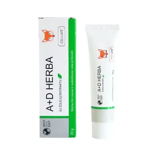 Product image of ESU LAPĖ kremas A+D HERBA, 20g