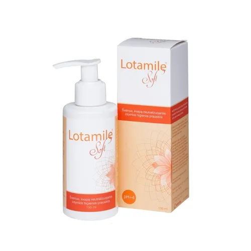 LOTAMILE intymios higienos prausiklis SOFT, 150ml