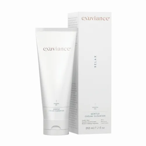 EXUVIANCE švelnus kreminis valiklis jautriai-sausai odai RELAX, 212ml -  