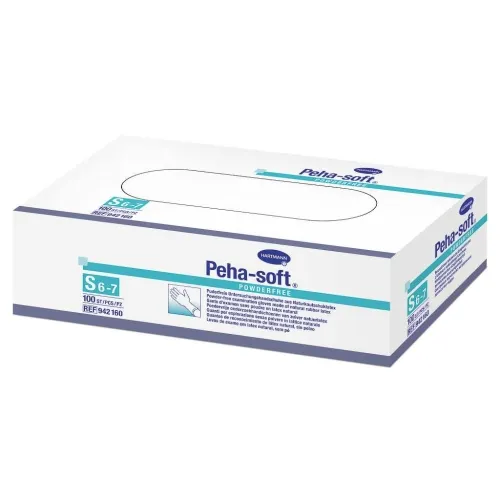 Peha-soft latex nest. pirštinės S be pudr., N100 /942160/ -  