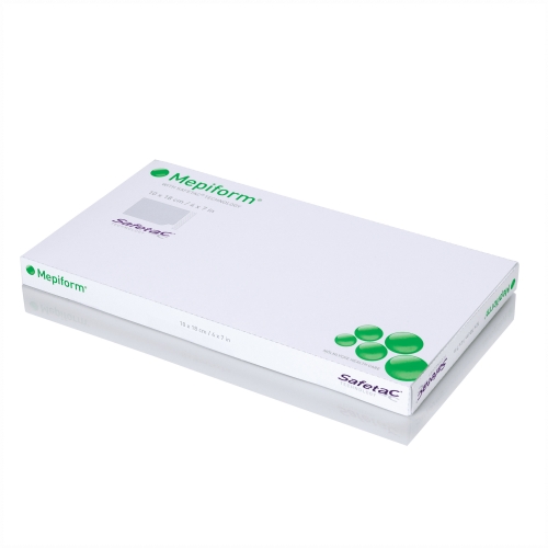 MEPIFORM tvarstis randams gydyti, 10 x 18cm, N5