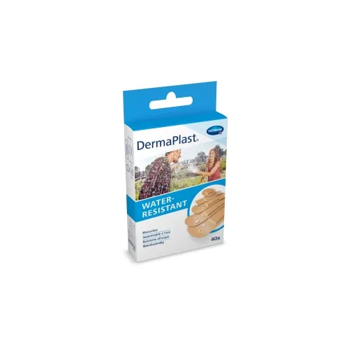 HARTMANN pleistrų rinkinys DERMAPLAST WATER-RESISTANT, 5 dydžiai, N40 -  