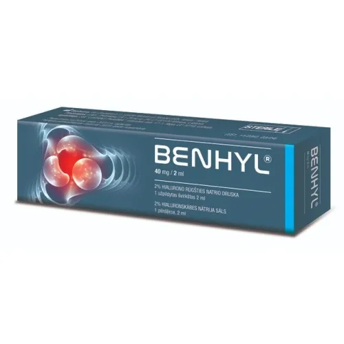 BENHYL 20mg/ml injekcinis tirpalas -  1