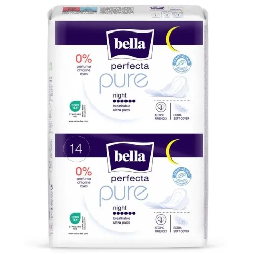 BELLA PERFECTA PURE NIGHT, higieniniai paketai, N14 -  1