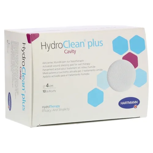 HARTMANN drėgnas tvarstis HYDROCLEAN PLUS CAVITY 4 cm, N10 -  