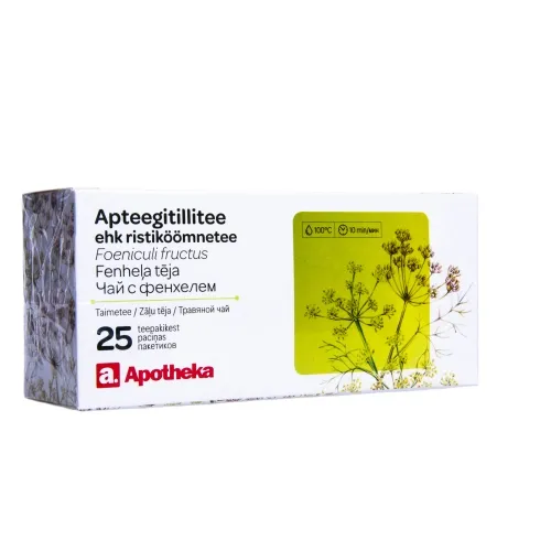 APOTHEKA vaistažolių arbata SALDŽIŲJŲ PANKOLIŲ, 1.5g x N25