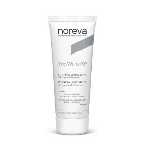 NOREVA pigmentines dėmes šalinantis toninis kremas TRIO WHITE XP, 40ml -  