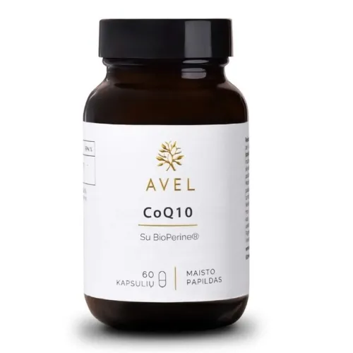 AVEL COQ10 SU BIOPERINE®, 60 kapsulių -  1