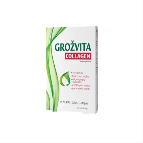Product image of Grožvita Collagen tabletės N42