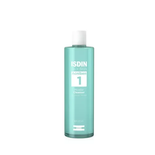 ISDIN ACNIBEN micelinis veido valiklis riebiai odai, 400ml