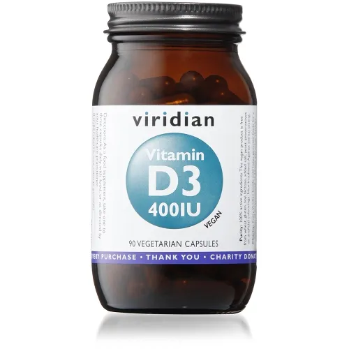 VIRIDIAN VITAMIN D3 400IU, N90 -  