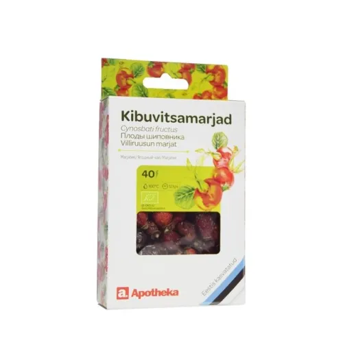 Product image of APOTHEKA vaistažolių arbata ERŠKĖČIŲ VAISIAI, 40g