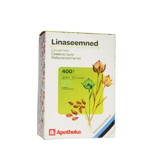 APOTHEKA vaistažolių arbata LINŲ SĖKLOS, 400g -  1