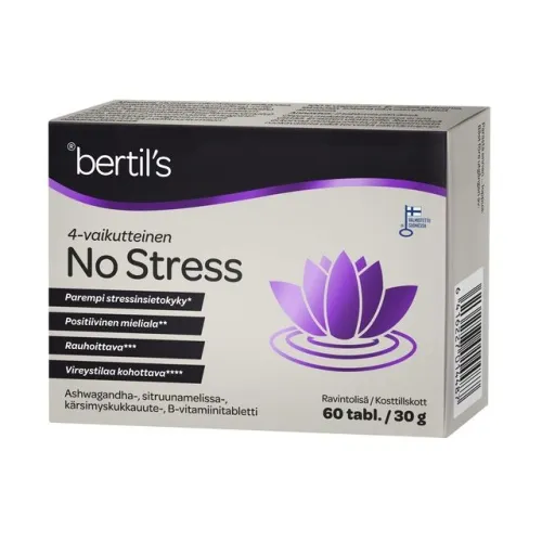 Bertil's No stress, tabletės N60 -  1