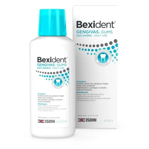 BEXIDENT burnos skalavimo skystis jautrioms dantenoms, 250ml -  1