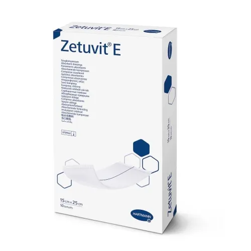ZETUVIT E absorbuojantis tvarstis 15 x 25cm, 10 vnt. -  