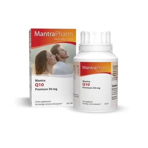 Product image of MANTRA Q10 PREMIUM 50MG, 60 kapsulių