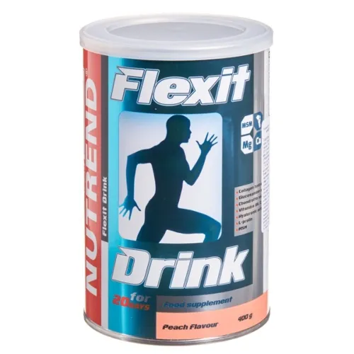 Product image of FLEXIT DRINK, persikų skonio milteliai, 400g