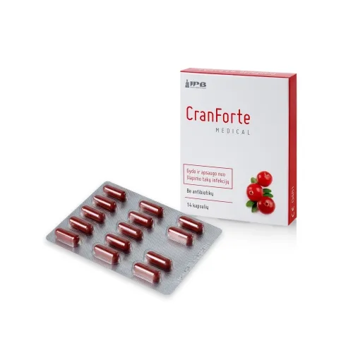 CRANFORTE kapsulės MEDICAL, N14 -  