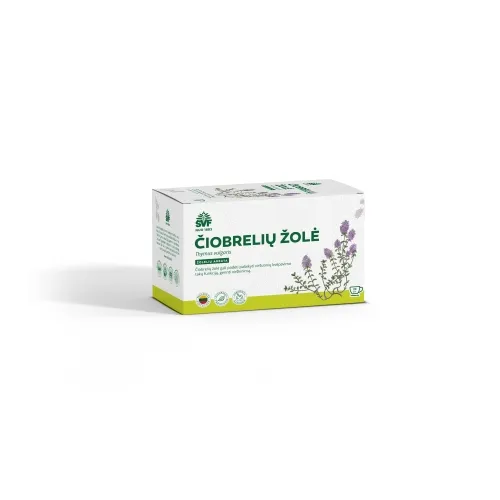 ŠVF žolelių arbata ČIOBRELIŲ ŽOLĖ, 1.5g x N24