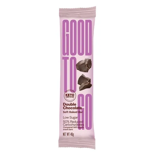 Product image of GOOD TO GO šokolado skonio keto proteino batonėliai, 40g