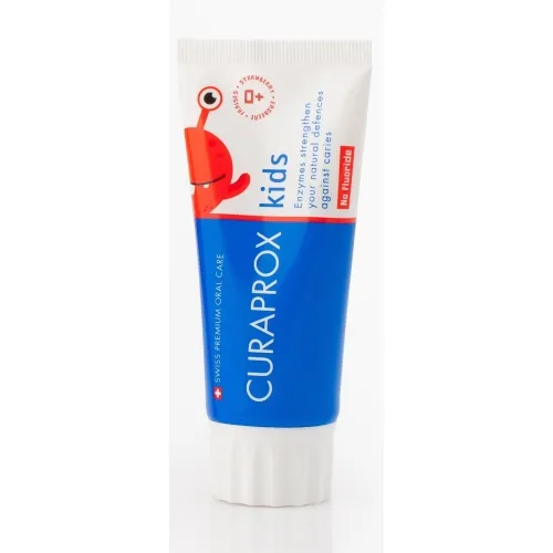 CURAPROX dantų pasta vaikams nuo 0m. KIDS, be fluoro, 60ml