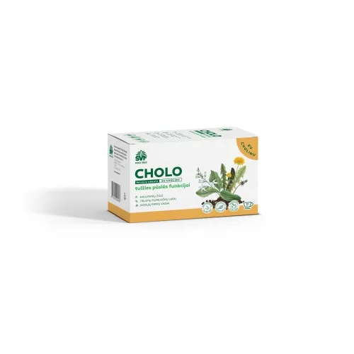 Product image of ŠVF žolelių arbata CHOLO, 1.5g x N20
