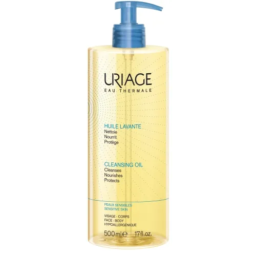 URIAGE aliejinis prausiklis HUILE LAVANTE, 500ml