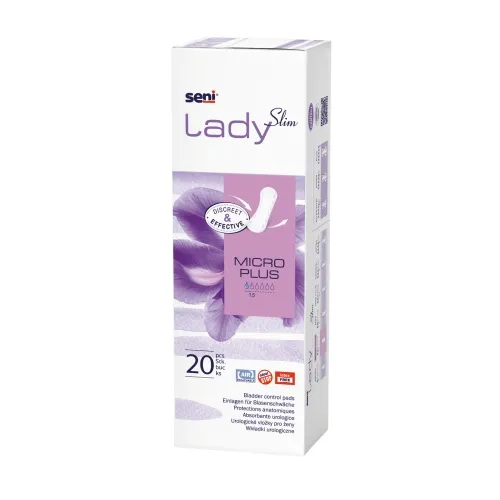 Product image of SENI Lady SLIM Micro Plus įklotai N20