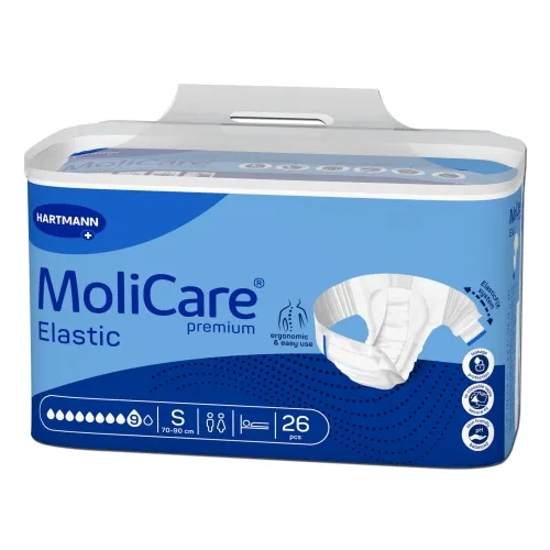 MOLICARE PREMIUM Elastic 9 lašai, S dydis, 26 vnt. -  