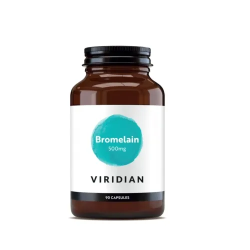 VIRIDIAN BROMELAIN 500mg, N90