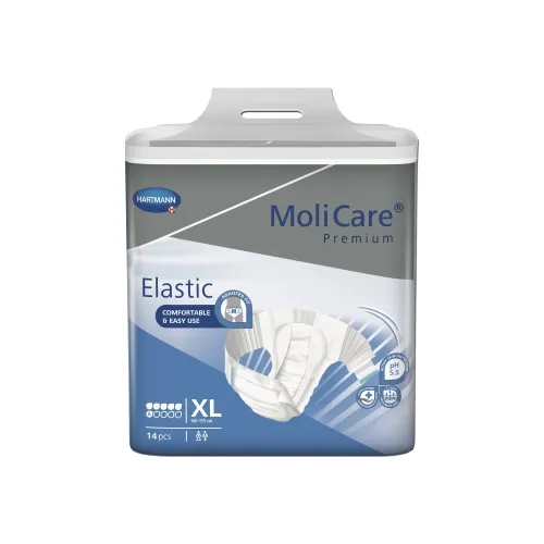 HARTMANN anatominės sauskelnės MOLICARE ELASTIC, 6 lašai, XL, N14